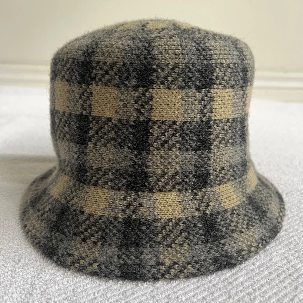 San Diego Hat Company Gala Bucket Hat OS Black Tan - Picture 3 of 4